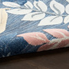 Nourison Suncoast SNC02 Denim Multicolor Area Rugs