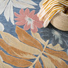 Nourison Suncoast SNC02 Denim Multicolor Area Rugs