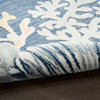 Nourison Suncoast SNC04 Denim Multicolor Area Rugs