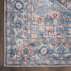 Nourison New Concept Washables SR101 Light Blue Multicolr Area Rugs