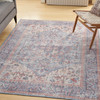 Nourison New Concept Washables SR104 Blue Multicolor Area Rugs