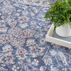 Nourison New Concept Washables SR104 Navy Ivory Area Rugs
