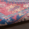 Nourison New Concept Washables SR105 Red Navy Area Rugs