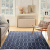 Nourison New Concept Washables SR107 Navy Area Rugs