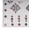 Nourison New Concept Washables SR108 Ivory Multicolor Area Rugs