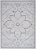 Nourison New Concept Washables SR110 Ivory Blue Area Rugs