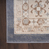 Nourison Serenity Home SRH01 Ivory Blue Area Rugs