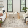 Nourison Serenity Home SRH01 Ivory Grey Area Rugs