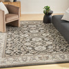 Nourison Serenity Home SRH02 Ivory Grey Blue Area Rugs