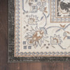 Nourison Serenity Home SRH02 Ivory Grey Blue Area Rugs