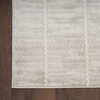 Nourison Serenity Home SRH05 Light Grey Area Rugs