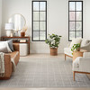 Nourison Serenity Home SRH05 Light Grey Area Rugs