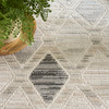 Nourison Serenity Home SRH08 Beige Grey Area Rugs