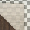 Nourison Serenity Home SRH09 Ivory Grey Area Rugs