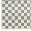 Nourison Serenity Home SRH09 Ivory Grey Area Rugs