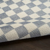 Nourison Serenity Home SRH10 Ivory Blue Area Rugs