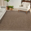 Nourison Tulum TLM03 Brown Area Rugs