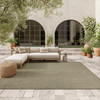 Nourison Tulum TLM03 Olive Area Rugs
