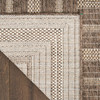 Nourison Tulum TLM04 Brown Area Rugs