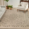 Nourison Tulum TLM05 Taupe Olive Area Rugs