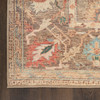 Nourison Vintage Washables VWS09 Taupe Multicolor Area Rugs