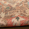 Nourison Vintage Washables VWS09 Taupe Multicolor Area Rugs