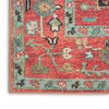 Nourison Vintage Washables VWS12 Rust Multicolor Area Rugs