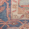 Nourison Vintage Washables VWS13 Blue Coral Area Rugs