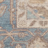 Nourison Vintage Washables VWS13 Blue Green Area Rugs