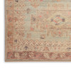 Nourison Vintage Washables VWS16 Sage Multicolor Area Rugs