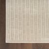 Nourison Washable Charm WCH02 Silver Ivory Area Rugs
