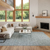 Nourison Washable Charm WCH03 Blue Ivory Area Rugs