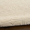 Nourison Washable Charm WCH03 Ivory Area Rugs