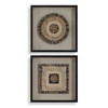 Uttermost Intertwine Knit Paper Shadow Box Set/2