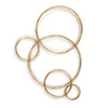 Uttermost Golden Bubbles Metal Wall Decor