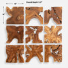 Uttermost Talia Wood Wall Decor Set/9
