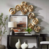 Uttermost Corkscrew Wood Wall Decor Set/9