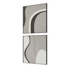 Uttermost Joel Modern Wood Wall Art Set/2