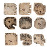 Uttermost Bahati Wood Bleached Wall Decor Set/9