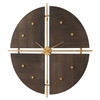 Uttermost Walnut Elegance Wall Clock