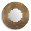 Uttermost Axel Round Brass Mirror