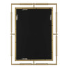 Uttermost It's All Connected Rectangle Brass Mirror