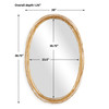 Uttermost Gillian Oval Mirror