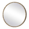 Uttermost Odeon Shell Inlay Round Mirror