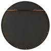 Uttermost Odeon Shell Inlay Round Mirror