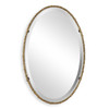 Uttermost Twisted Branch Oval Mirror