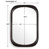 Uttermost Malone Bronze Mirror