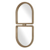 Uttermost Jacques Art Deco Gold Mirror