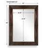 Uttermost Diamond In The Rough Wood Mirror