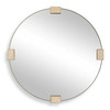 Uttermost Russo Travertine Round Mirror